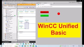 Siemens Unified Basic Panel Momentary and Toggle Button #hmi #plc Siemens Unified Basic Panel Momentary and Toggle Button #hmi #plc
