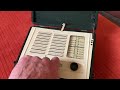My restored 1951 Vidor Attaché CN414 tube radio listening to the shipping forecast on 198 kHz LW