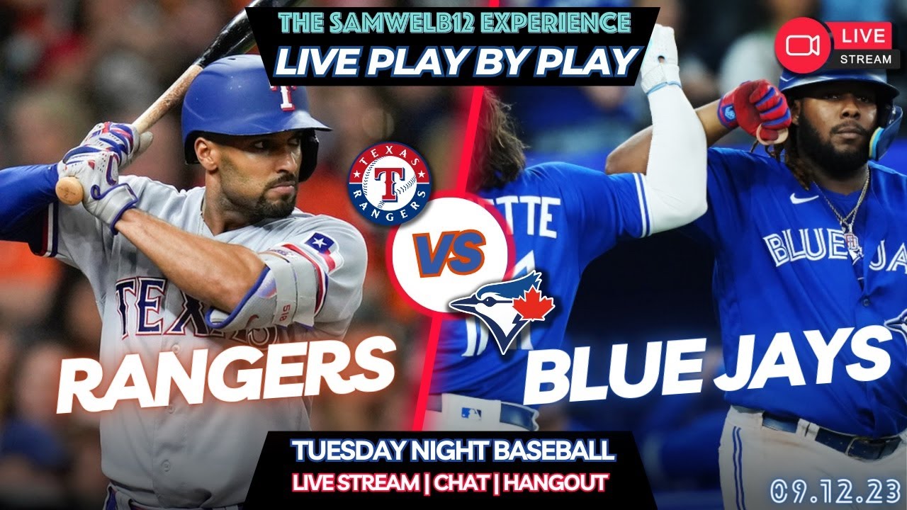🔴Toronto Blue Jays vs Texas Rangers Live MLB Play by Play Reactions Watch party