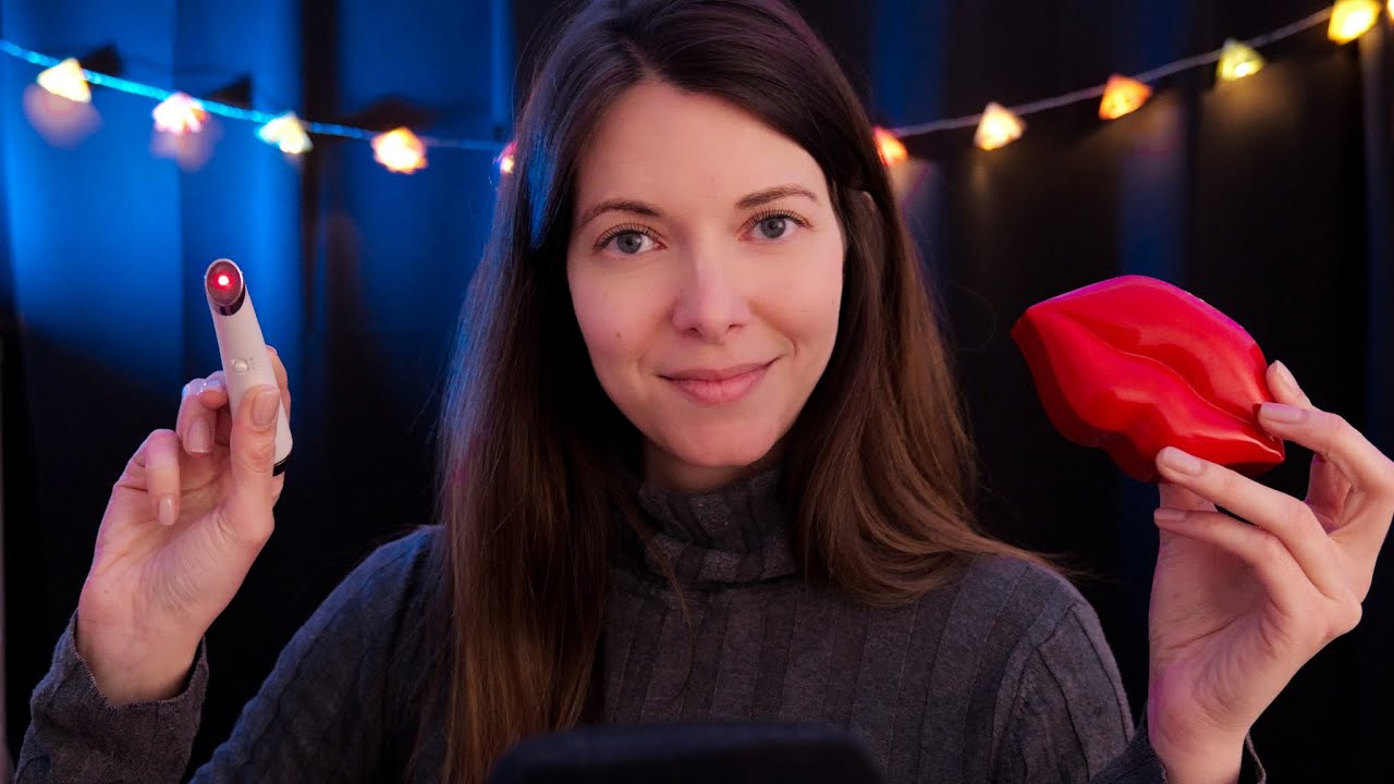 ASMR | Te hago tu SKINCARE con muchos MOUTH SOUNDS| Love ASMR en español