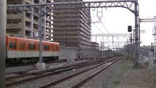 【阪神電鉄】　8000系8226F　区間急行・梅田行き　＠尼崎