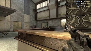 CSGO - 4k Deagle defending B bombsite cache