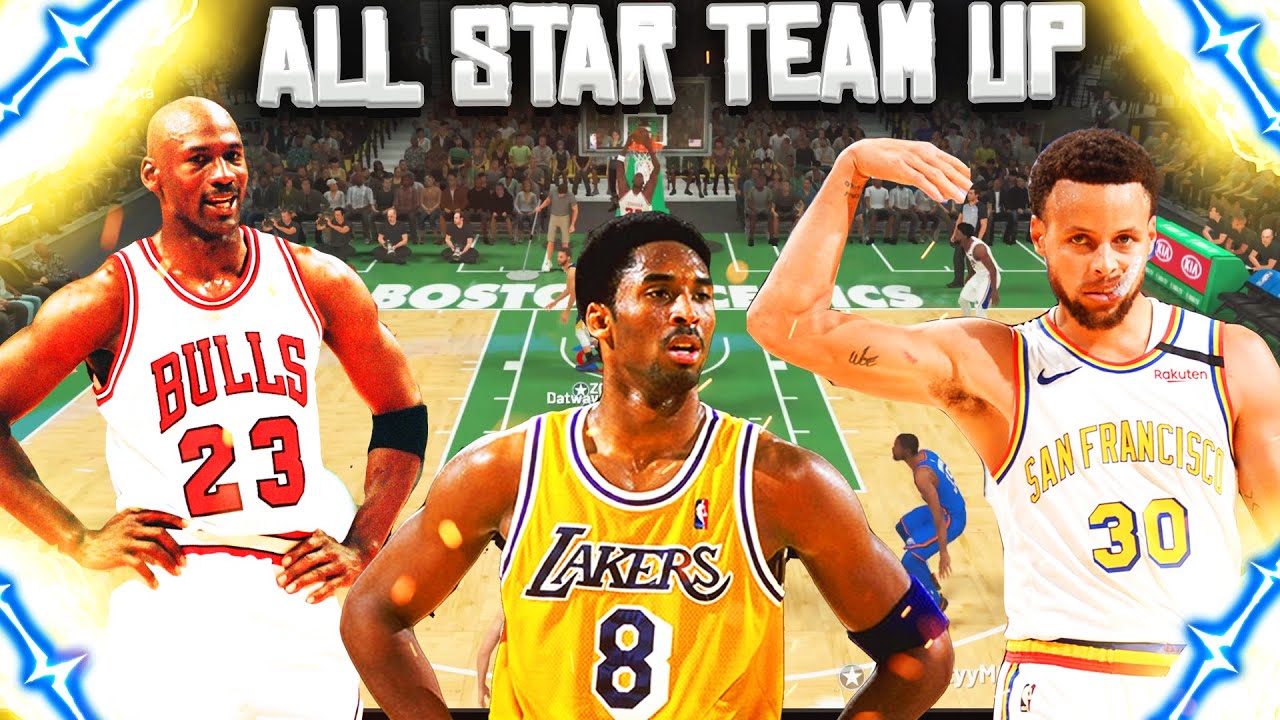 WE WERE UNSTOPPABLE! ALL STAR TEAM UP NBA 2K21 YouTube