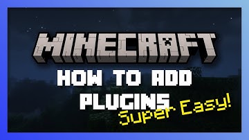 How to add PLUGINS to your Minecraft Server! Super Fast and Easy!