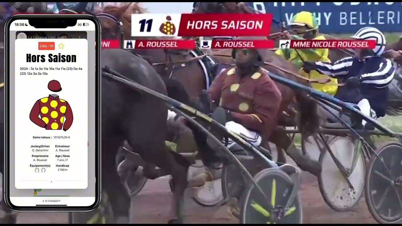 Filtres « top 3 des chevaux les plus rapide (record au km) » au quinté+ , résultat couplé placé 11-5