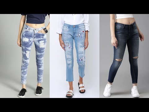 damage jeans for girls