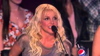 BRITNEY SPEARS - The X Factor USA (2012) - Oops!... This Is A Live Show!! (Nov. 21)