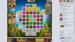 Pudding Pop - Facebook gameplay
