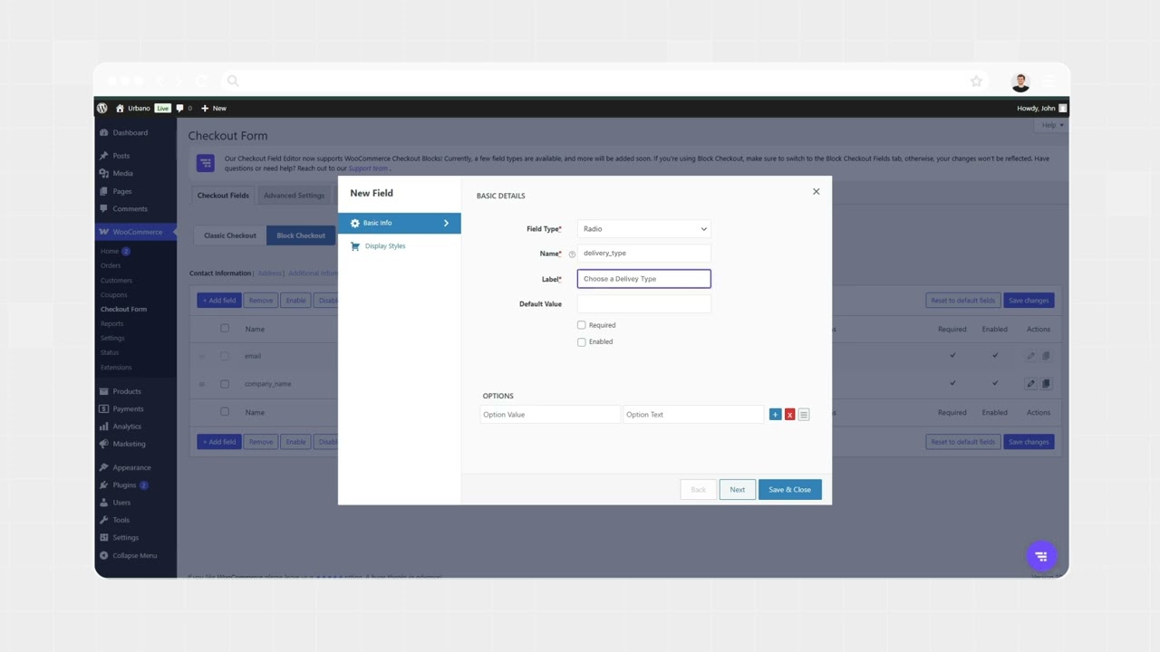 Block Checkout Field Editor for WooCommerce | Customize Checkout Blocks Easily – ThemeHigh