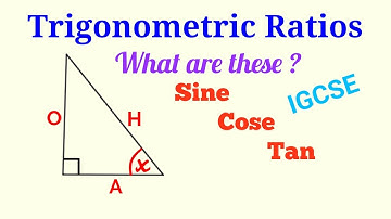Trigonometric ratios for IGCSE Mathematics