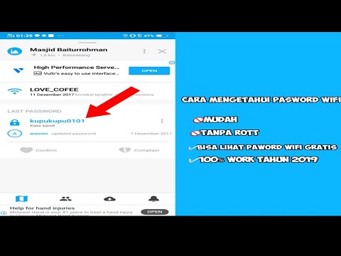 Cara mengetahui password wifi 2019 