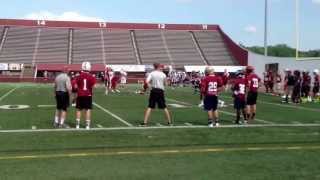 Micah Wright Umass camp-sick catch!!