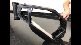 Vector Typhoon ebike frame car collision