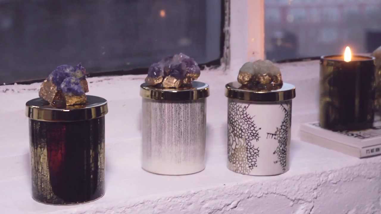 P.S.-I made this...Gemstone Candle Topper