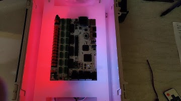 Smokey White Acrylic - Back Lit w/ Pixels