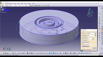 Shaft (Circular Extrude) Command | Part Design Module | Mechanical Design | CATIA V5 | CAE made easy