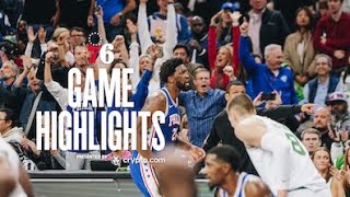 Joel Embiid Leads Sixers past Boston to Extend Win Streak | (11.08.23) | Presented by Crypto.com