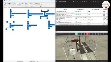 003 Création du grafcet de coordination de taches (Tutoriel : Coordinations de tâches)