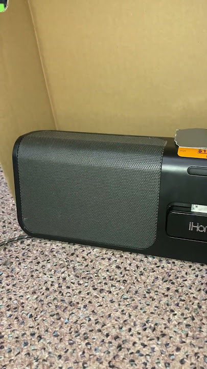 IHome iP46 #bass #basscheck #bluetoothspeaker #fyp