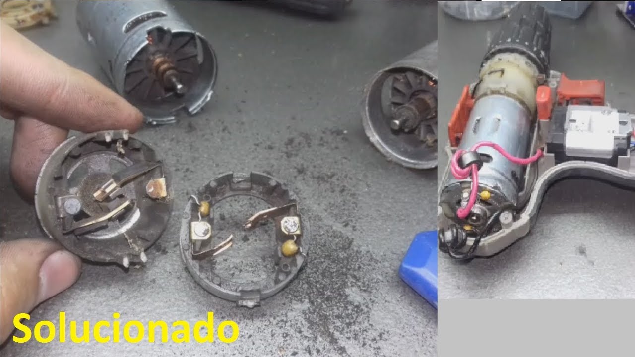 Como reparar Batería de taladro | 2 Fallas en 1 - YouTube