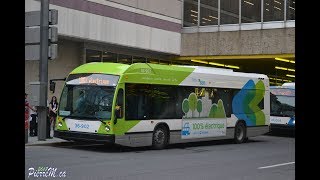 STM Montreal Electric Bus #36-902 Departure