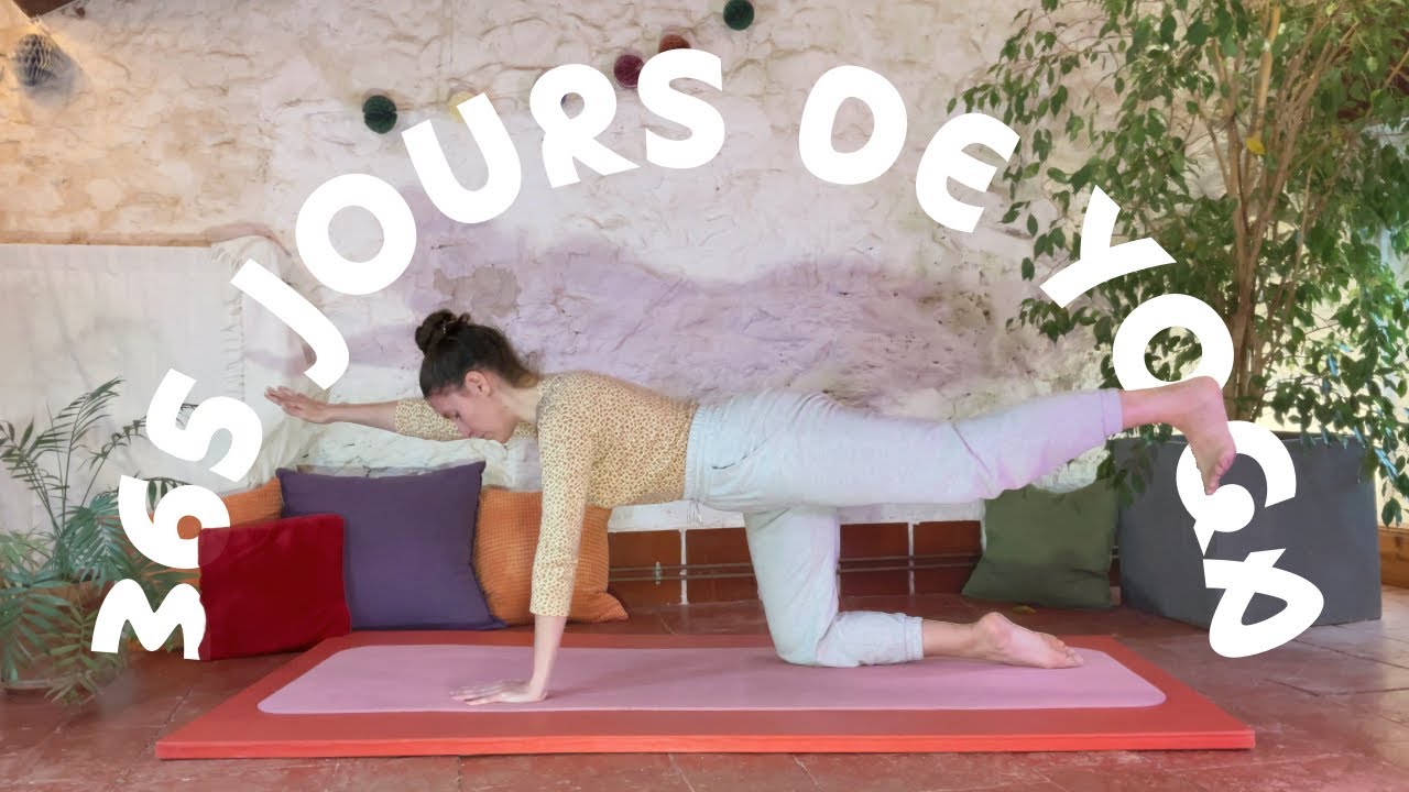 365 Jours de Yoga avec Marie / 15min de pratique quotidienne / S01E005 ...