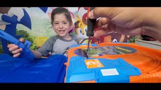 "Hot Wheels CARRYING CASE SLOT TRACK SET" 170cm/5.5ft of Track 5+