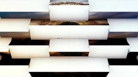 3D Cube Slideshow in 4k