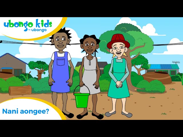 Nani aongee? | Darasani na Ubongo Kids | Katuni za watoto