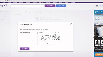 How To Export Your Contacts With Yahoo Mail