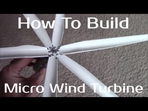 How To Build A Micro Wind Turbine - Part1 - YouTube