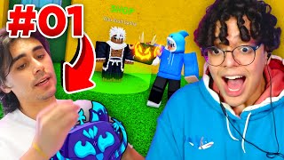 YOUTUBERS GIRARAM FRUTA PRA MIM NO BLOX FRUITS