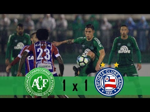 Chapecoense 1 x 1 Bahia | Gols e melhores momentos 02/08/2017 FutOnzeHD