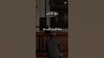 قرآن كريم 📚❤️‍🩹سورة المدثر 🍂ماهر المعيقلي #تلاوة_خاشعة #متابعة_قلب_تعليق_مشاركة_ماتخسر_شي