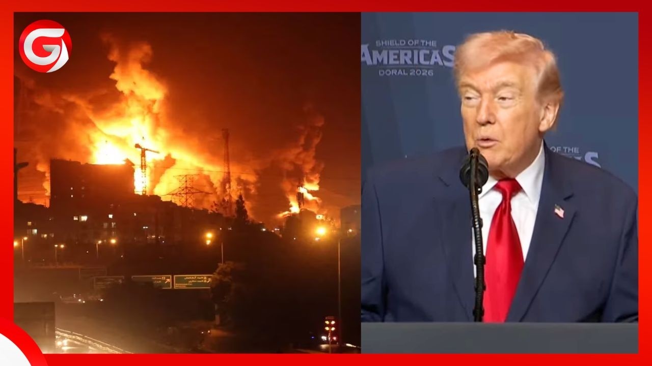 🔴#Live: RAIS TRUMP ANAHUTUBIA - VITA INAYOENDELEA DHIDI ya IRAN - MAKOMBORA YALIYOBOMOA NGOME IRAN