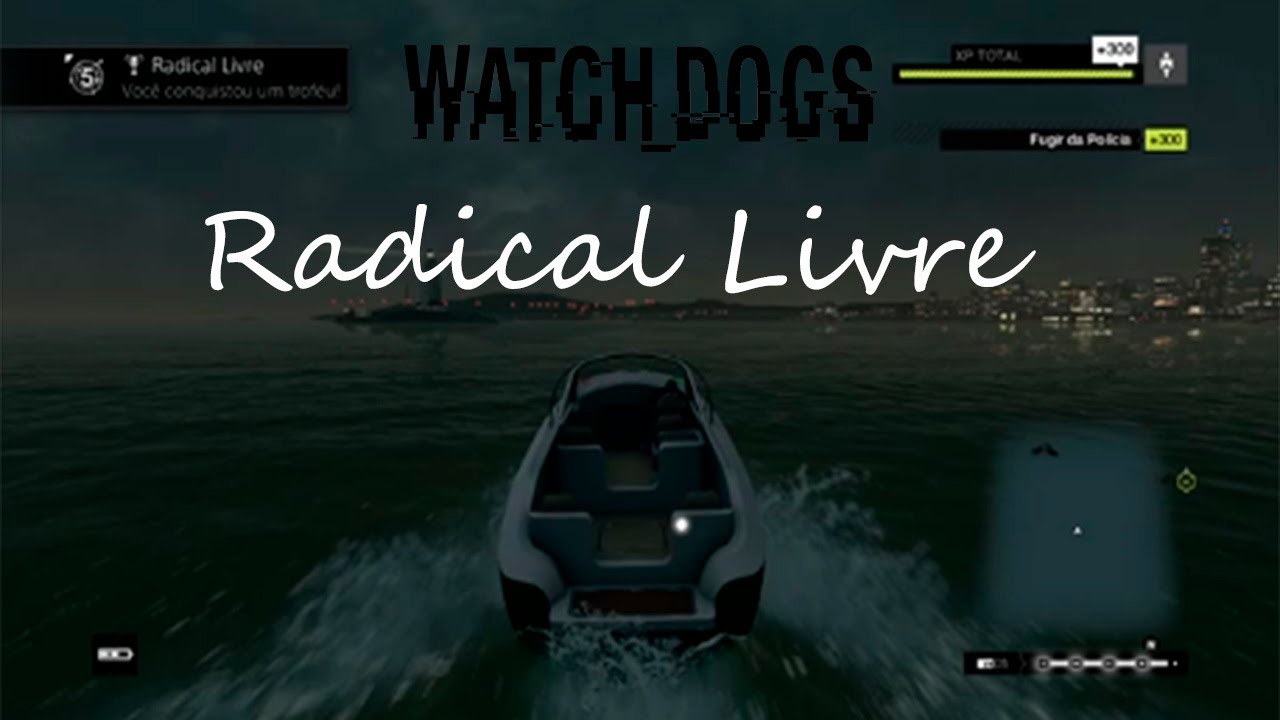 WATCH DOGS - Conquista/Troféu Radical Livre/Free Radical pt-br