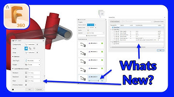 Fusion 360 Whats New Nov 2022 | Automated Modeling | User Parameters | Joint Limits | #fusion360