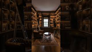 Watch This Ugly Room Become a Luxury Library