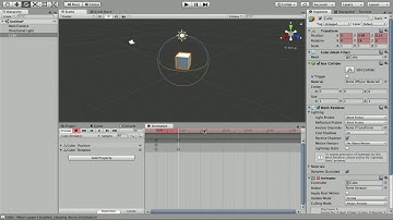 Animating Cube in Unity 5