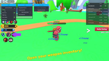ROBLOX SWORD FIGHTERS SIMULATOR AUTOFARM SCRIPT *SUPER OP* (WORKING)