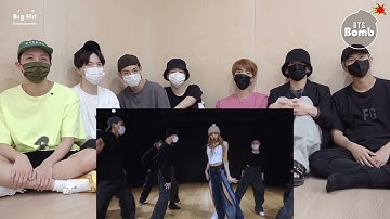 BTS react Lisa - Money (dance performance)