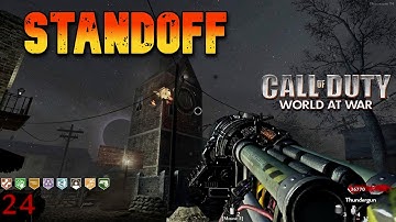 STANDOFF FROM BO2 AS A ZOMBIES MAP (WORLD AT WAR CUSTOM)