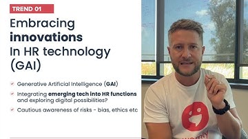 Embracing innovations In HR technology Generative AI 2024