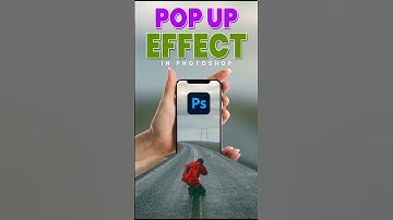 3D POP OUT Effect in Photoshop #photoshoptutorial #art #shortvideo #graphicdesign
