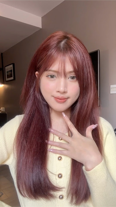How to get Korean See Through Bangs Hairstyle