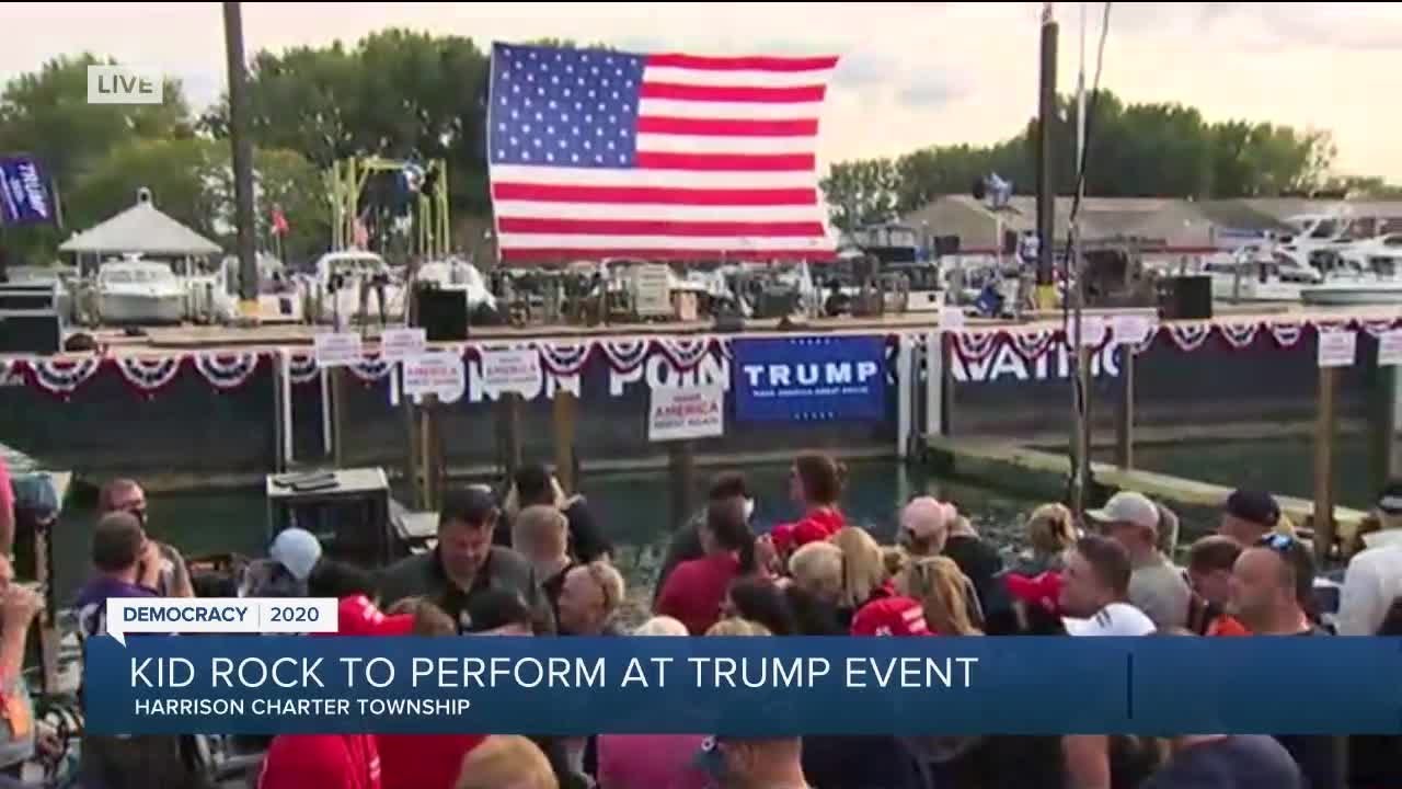 Kid Rock Donald Trump Jr To Hold Rally In Macomb Co Monday Dr Jill Biden To Campaign Tuesday Youtube