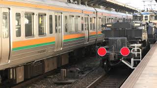 JR東海　名古屋駅を通過するシキ