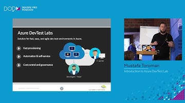Mustafa Toroman - Introduction to Azure DevTest Lab