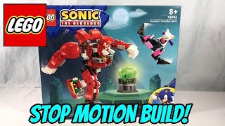STOP MOTION BUILD! Lego Sonic The Hedgehog 76996 Knuckles’ Guardian Mech