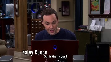 Sheldon - get a new computer